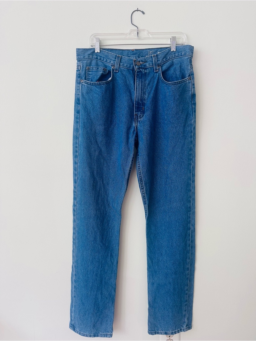 George Regular Fit Jeans 32x34 Medium Wash Straight Leg 100% Cotton